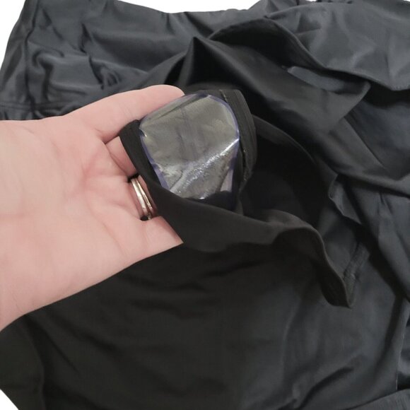 NEW Miraclesuit Tummy‎ Control Black Fit & Flare Flair Swim Skirt Pocket Size 14 - Picture 9 of 13